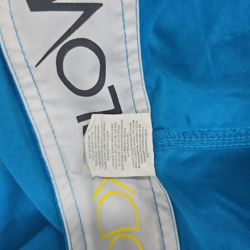 Body Glove Blue Lace Up Cargo Pocket Board Shorts Unlined Swim Trunks 36