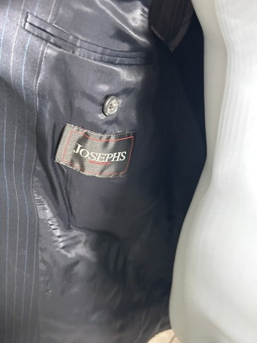 Lauren Ralph Lauren Joseph’s 100% Wool Blue Striped Blazer Jacket Coat Men’s 40L