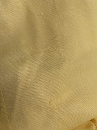 VTG B.Darlin Yellow Pleated Front Spaghetti Strap Lined Sun Dress Dress Size 3/4