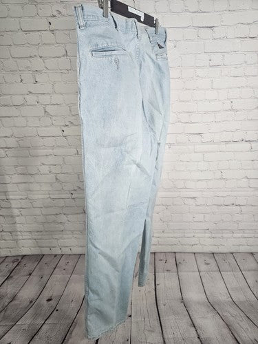 Vtg Timber Creek Light Wash Made Is USA Straight Cut Jeans 38 X 34