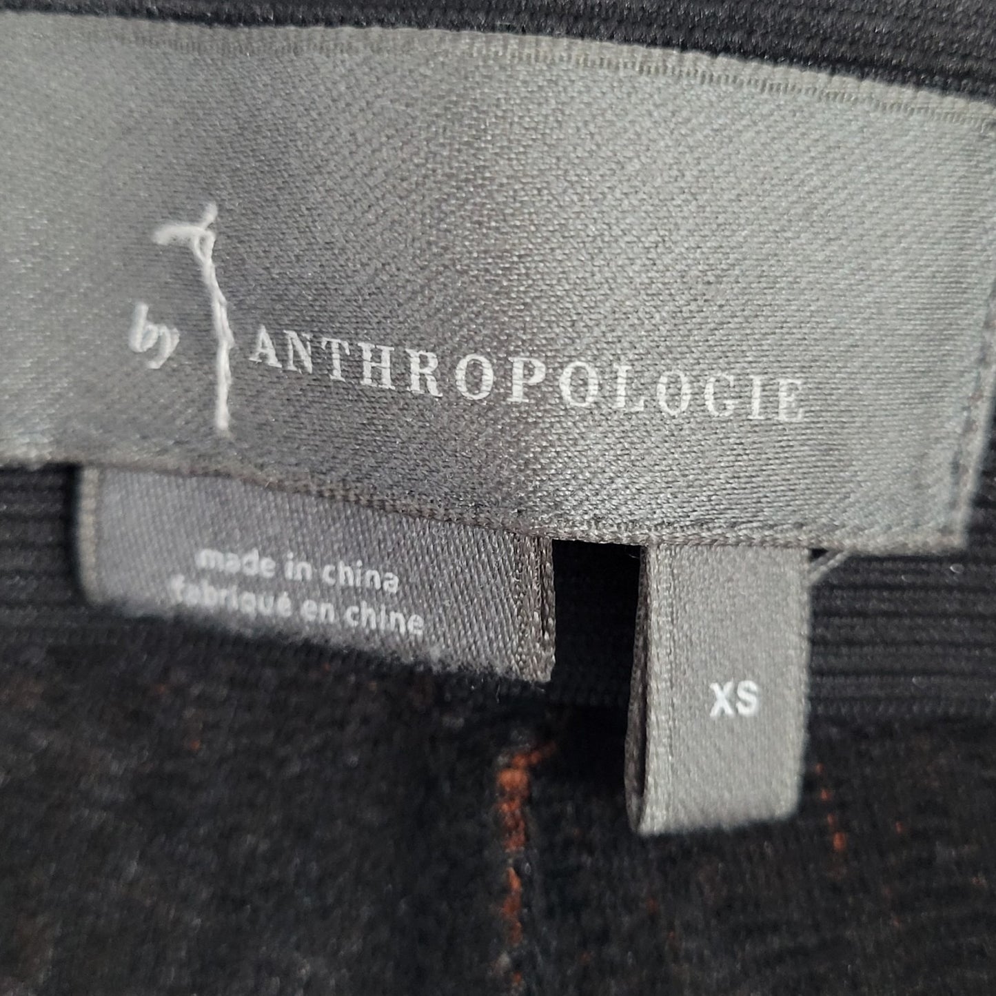 Anthropologie Brown Leopard Pull On Stretch Mid Rise Crop Pants Size XS (26x26)