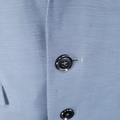 Express Blue Skinny Fit Innovator 2 Button Notch Vented Blazer Sport Coat 38