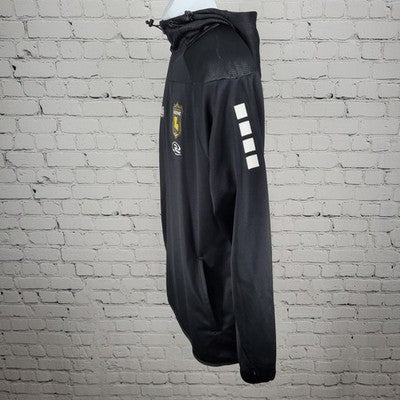 Louisiana Krewe FC Capelli Sport CS Dry Black Hooded 1/4 Zip Jacket Medium M