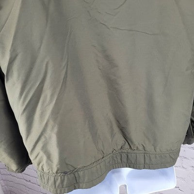 VTG Horace Small Apparel Co Green Thinsulate Full Zip Military Jacket USA 42R
