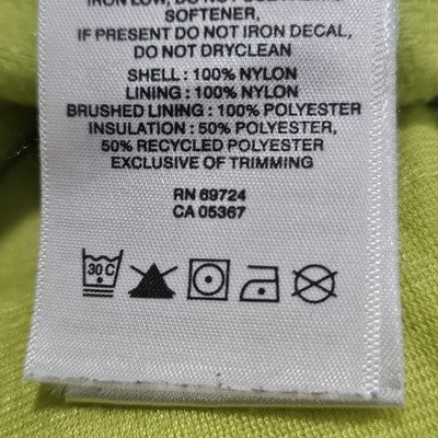 Columbia Brown Green Omni Tech Bugaboo Insulated Snow Ski Pants L (36x32) *tear