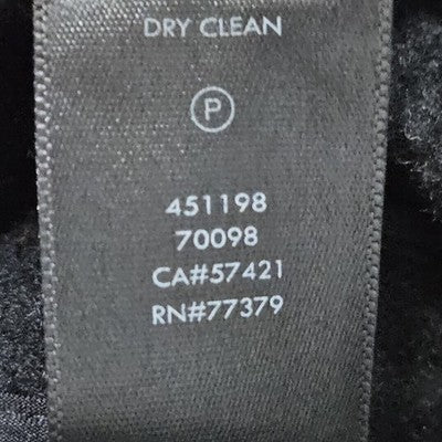 Ann Taylor Black Wool Blend Hooded Full Zip Cargo Pockets Utility Coat 4