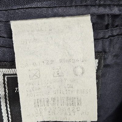 VTG Ralph Ralph Lauren Navy 100% Wool 2 Button Notch Blazer Sport Coat 42R