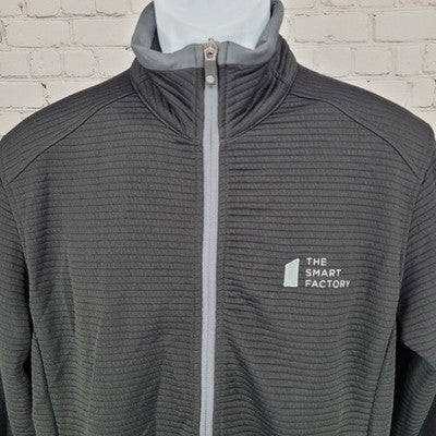 The Smart Factory Stormtech Black Lightweight Full Zip Mock Neck Jacket Medium M