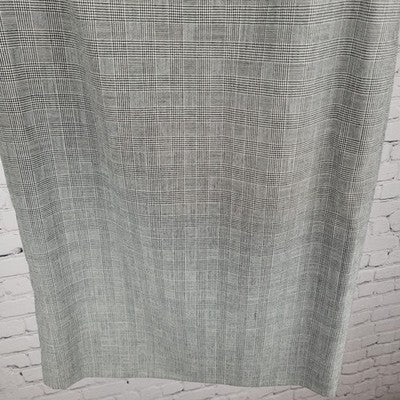VTG Pendleton Black & White 100% Virgin Wool Check Skirt USA Made Size 8 (30x27)