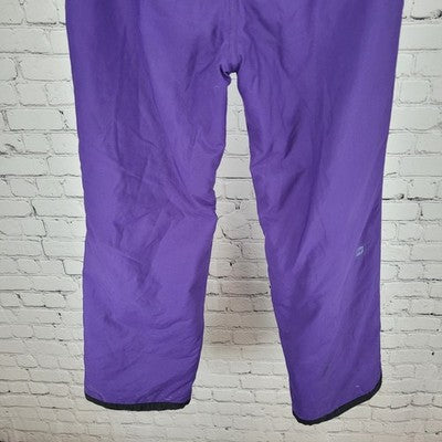 Orage Purple Insulated Adjustable Waist Snow Pants Youth Size Medium M (25x26.5)