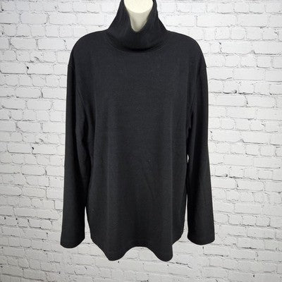 Mind Bridge Black Knit Turtleneck Long Sleeve Pullover Sweater 105 US XL