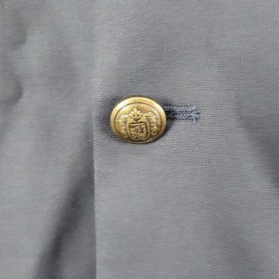 GS Perfect Fit Navy Stretch 2 Button Vented Notch Blazer Sport Coat Size 50R