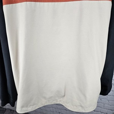 Ashworth Beige Colorblock Nano-Tex Water Resistant 1/4 Zip Pullover Jacket XL