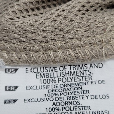 5.11 Tactical Beige Lightweight Cargo Pockets Utility Straight Leg Pants 42x30