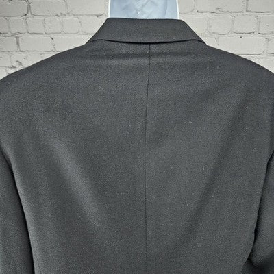 Jos A Bank Black Cashmere Wool Lanerossi Italian Corporate Collection Blazer 39R