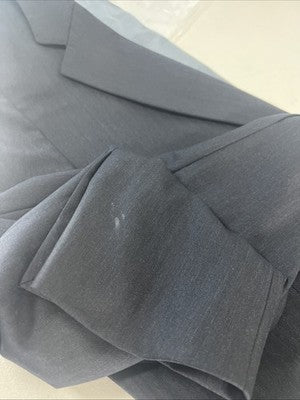 Jos A Bank Black 100% Signature Collection Button Notch Blazer Sport Coat 46R