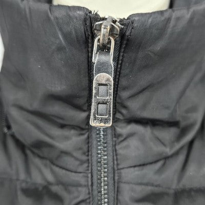 Kenneth Cole Black Down Feathers Insulated Zip Puffer Jacket Coat Parka Small S