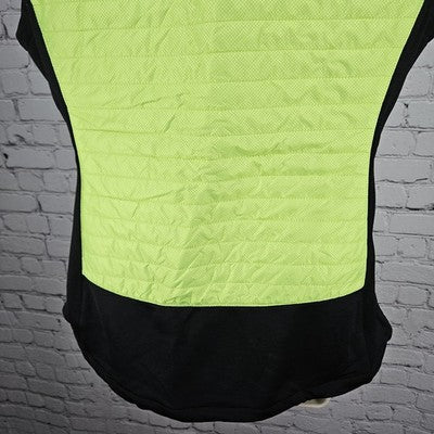 VSX Victoria's Secret Green Thermo Lite Pro Stand Up Collar Zip Vest Large L