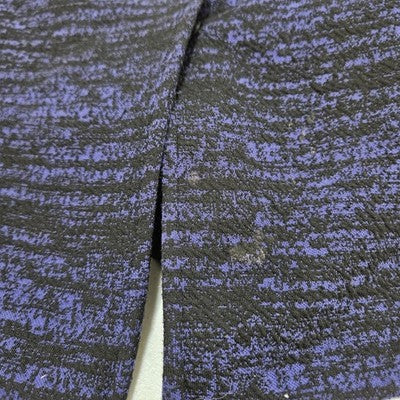 Tahari Black Purple Knit Textured Snapped Collared Pockets Lined Jacket 12