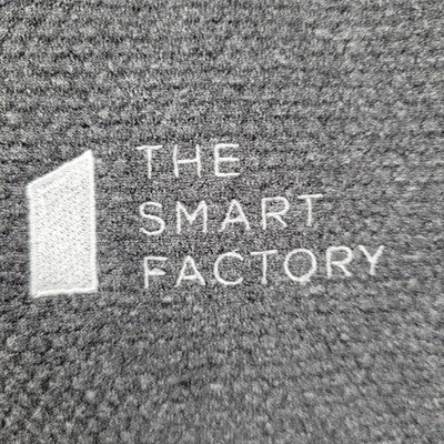 The Smart Factory Spyder Grey Black Full Zip Stand Up Collar Vest Gilet Medium M