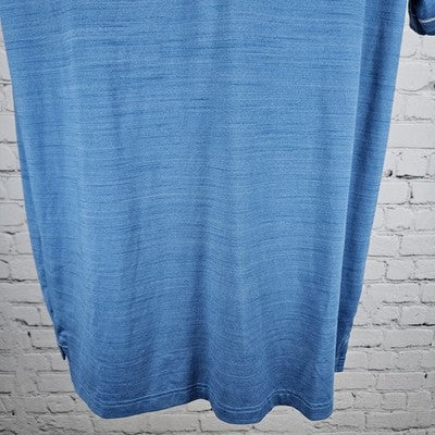 Puma River Place 2021 MGA RP Cup Blue Golf USA Flag Logo Polo Shirt Medium M
