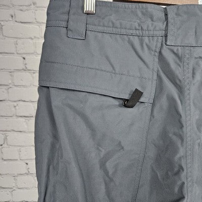 Marker Grey Zipped Pockets Straight Leg Snowboard Ski Pants Medium M (33x29)