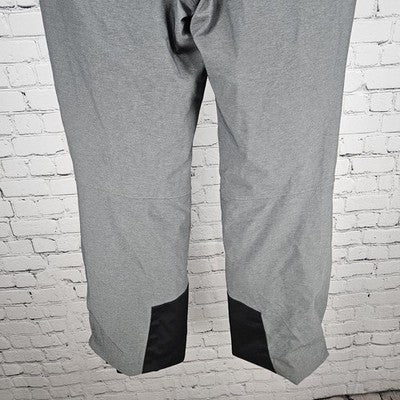 Marmot Grey Adjustable Waist Insulated Cargo Pocket Snow Ski Pants Kids XL