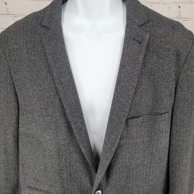 Paisley & Gray Herringbone Slim Fit Stretch Double Vented Sport Coat Size 46R