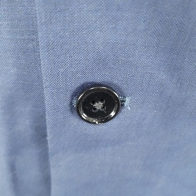 Express Photographer Navy Wool Blend Fitted 2 Button Notch Blazer Sport Coat 40R