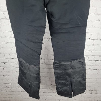VTG Europa Black Wool Nylon Schoeller Textil Switzerland Snow Pants 30R (28x29)