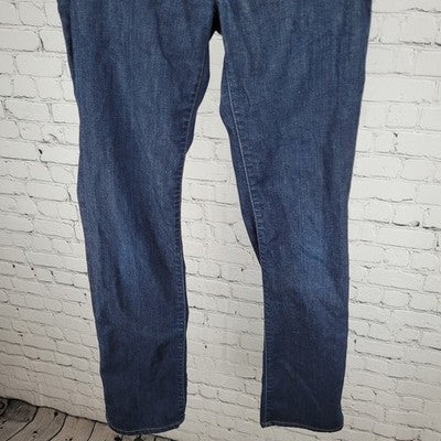 J Brand Mama J Dark Wash Straight Leg Maternity Jeans USA Made Size 25 (32x30)