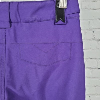 Orage Purple Insulated Adjustable Waist Snow Pants Youth Size Medium M (25x26.5)