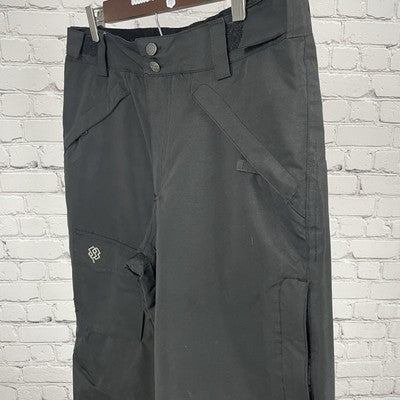 Special Blend Black Full Speed Insulated Snow Ski Pants Size Medium M (33x35.5)