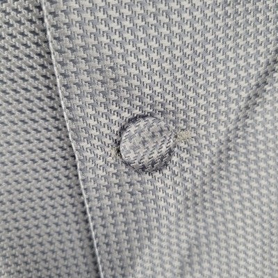 Calvin Klein Grey Silver Buttoned Lined Suit Vest Waistcoat Medium M