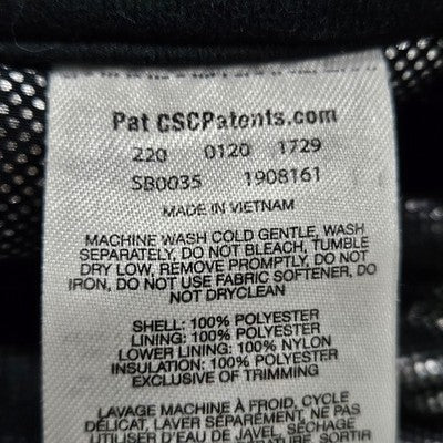 Columbia Black Omni Tech Insulated Snow Ski Cargo Pockets Pants Kids Small S 8