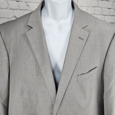 Renoir Blue 2 Button Double Vented Notch Blazer Sport Coat Suit Jacket 48R