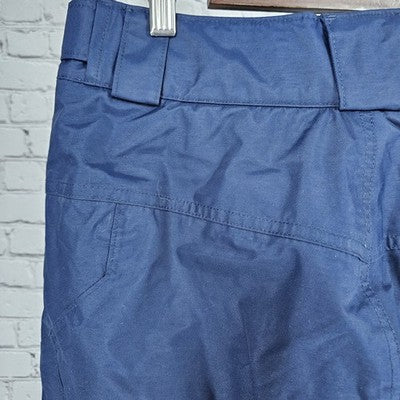 Columbia Navy Omni Tech Waterproof Breathable Snow Ski Pants Small (32x31)