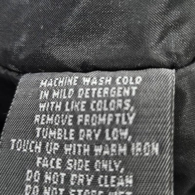 Colorado Black Full Zip Fleece Lined Insulated Lightweight Zip Pocket Jacket 3XL