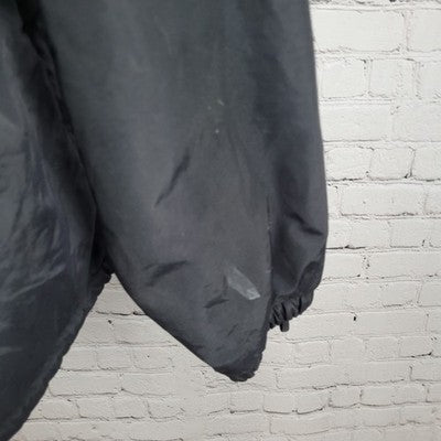 Whites Canada Black Insulated Fleece Lined Removable Sleeves Full Zip Jacket XL