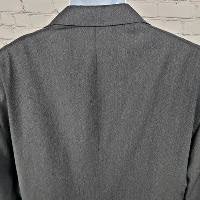 Jos A Bank Dark Grey 100% Wool Signature 2 Button Blazer Sport Coat Size 48L