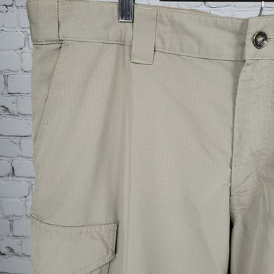 5.11 Tactical Beige Lightweight Cargo Pockets Utility Straight Leg Pants 42x30