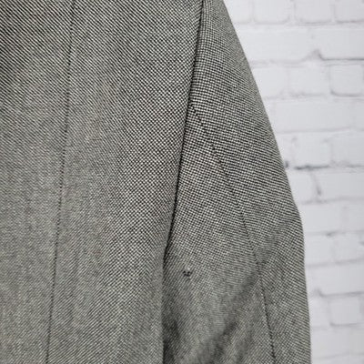 J.CREW Brown 100% Wool 4 Button Lined Notch Pockets Blazer Suit Jacket 2