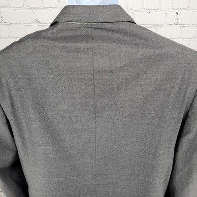 Jos A Bank Reserve Grey 100% Wool Super 120's Slim Fit Blazer Sport Coat 40R