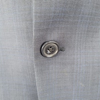 Aldrich Navy Super 130's Worsted Wool 2 Button Notch Blazer Sport Coat Size 44S