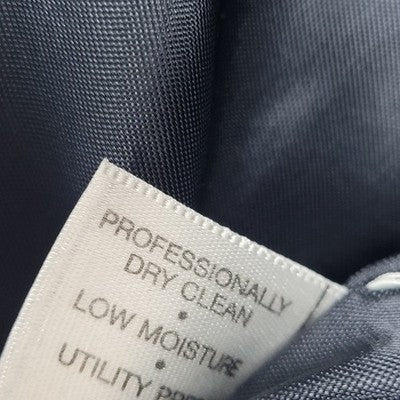 Austin Reed Navy 2 Button Notch Lapel Vented Blazer Sport Coat Jacket USA 44R