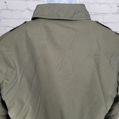 VTG Horace Small Apparel Co Green Thinsulate Full Zip Military Jacket USA 42R