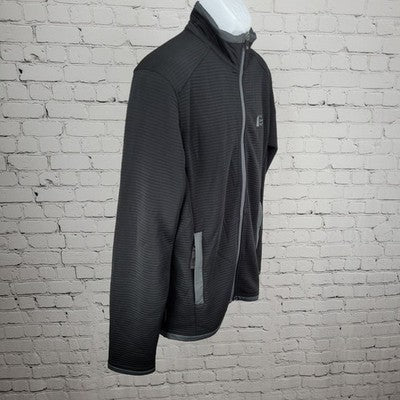 The Smart Factory Stormtech Black Lightweight Full Zip Mock Neck Jacket Medium M