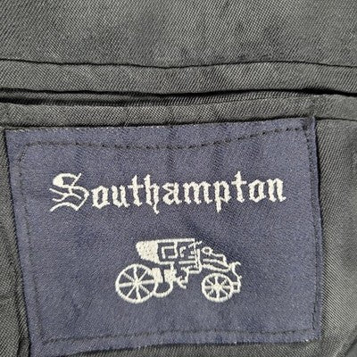 VTG Southhampton Blue 2 Button Vented Notch Blazer Sport Coat USA 43