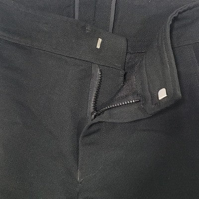 VTG Europa Black Wool Nylon Schoeller Textil Switzerland Snow Pants 30R (28x29)