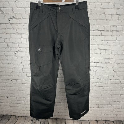 Special Blend Black Full Speed Insulated Snow Ski Pants Size Medium M (33x35.5)